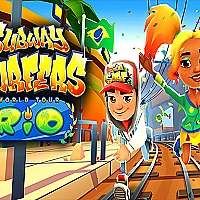 Subway Surfers Rio Puzzle Game Cover