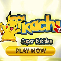 Super Pikachu Bubbles Game Cover