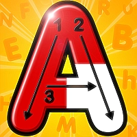 Alphabet Writing For Kids Game Cover