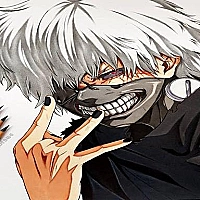 anime coloring book tokyo ghoul Play online Game Cover