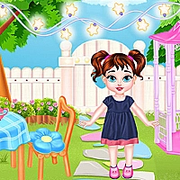 Baby Taylor Backyard Decorating Game Cover