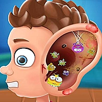 Ear doctor polyclinic - fun and free Hospital game Game Cover