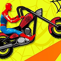Spiderman Motorbike Game Cover