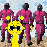 Sprunki in Squid Chamber Game Cover