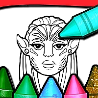 Avatar Coloring Book Game Cover