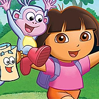 Dora Find Hidden Map Game Cover