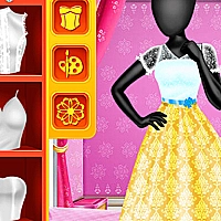 Fashion Studio Snow Queen Dress 2 Game Cover