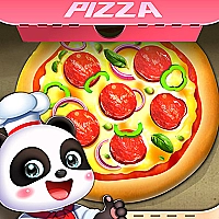 Little Panda Space Kitchen Game Cover