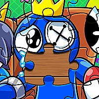 Rainbow Friends Puzzle Game Cover