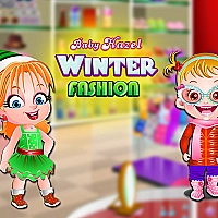 Baby Hazel Winter Fashion Game Cover