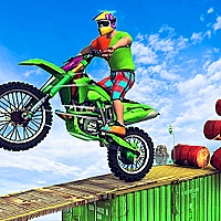 Bike Stunts Driving 2022 Game Cover