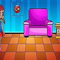 Blue House Escape 2 Game Cover
