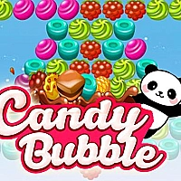 Candy Bubble Panda Game Cover