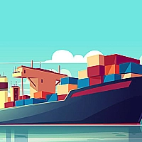 Cargo Ships Jigsaw Game Cover