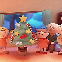 Christmas Clay Doll Slide Game Cover