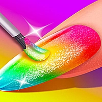 Girls Fashion Nail Salon Game Cover