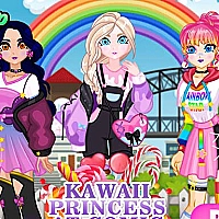 Kawaii Princess At Comic Con Game Cover
