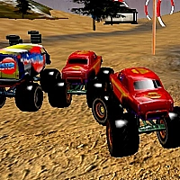 Monster Truck Dirt Rally Game Cover