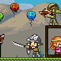 Pixel Archer Save The Princess Game Cover