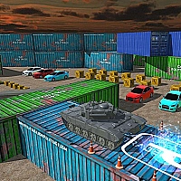 Tank Parking 3D Sim  Game Cover