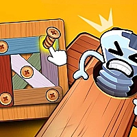 Wood Bolts Nuts Screw Pin Puzzle Game Cover