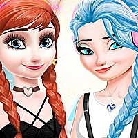 Frozen Dress Up Makeup Game Cover