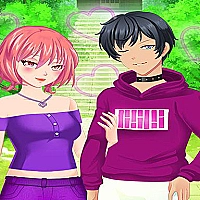 High School Couple Game Cover