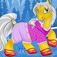 Horse Tina Dressup Game Cover