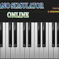 Piano simulator online Game Cover