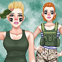 Princess Military Fashion Game Cover