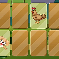 Domestic Animals Memory Game Cover
