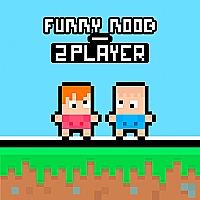Funny Noob   2 Player Game Cover