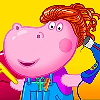Hippo Hair Salon Game Cover