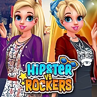 Hipster vs Rockers Game Cover