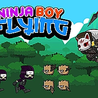 Ninja Boy Flying Game Cover