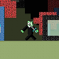 Noob vs Hacker Zombie Game Cover