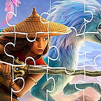 Raya And The Last Dragon Jigsaw Game Cover