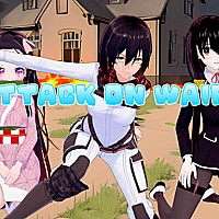 Attack On Waifu Clicker Game Cover