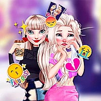 Disney Princess Elsa and Disney Princess Anna  Game Cover