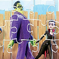 Monster Family Jigsaw Game Cover