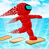 Sandman Pixel Race 3D Game Cover