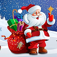 Spot The Differences - Christmas Santa Game Cover