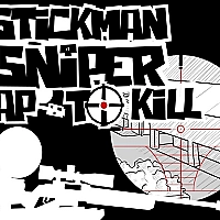 Stickman Sniper : Tap To Kill Game Cover