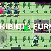 The Wizard Green Skibidis Fury Game Cover