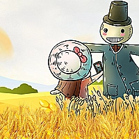 Cartoon Autumn Puzzle Game Cover