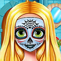 SISTER HALLOWEEN FACE PAINT Game Cover