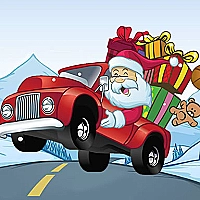 Christmas Vehicles Hidden Keys Game Cover