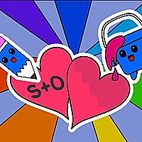 Valentine Coloring Book Game Cover
