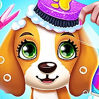 Puppy Friends Pet Dog Salon Game Cover
