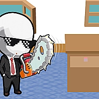 Smash The Office Game Cover